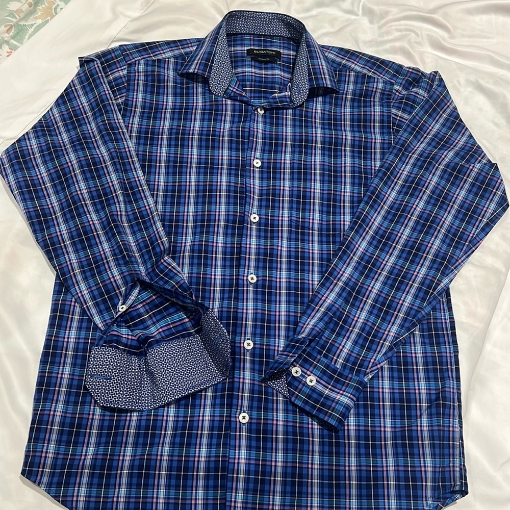 BUGATCHI Size L Mens
